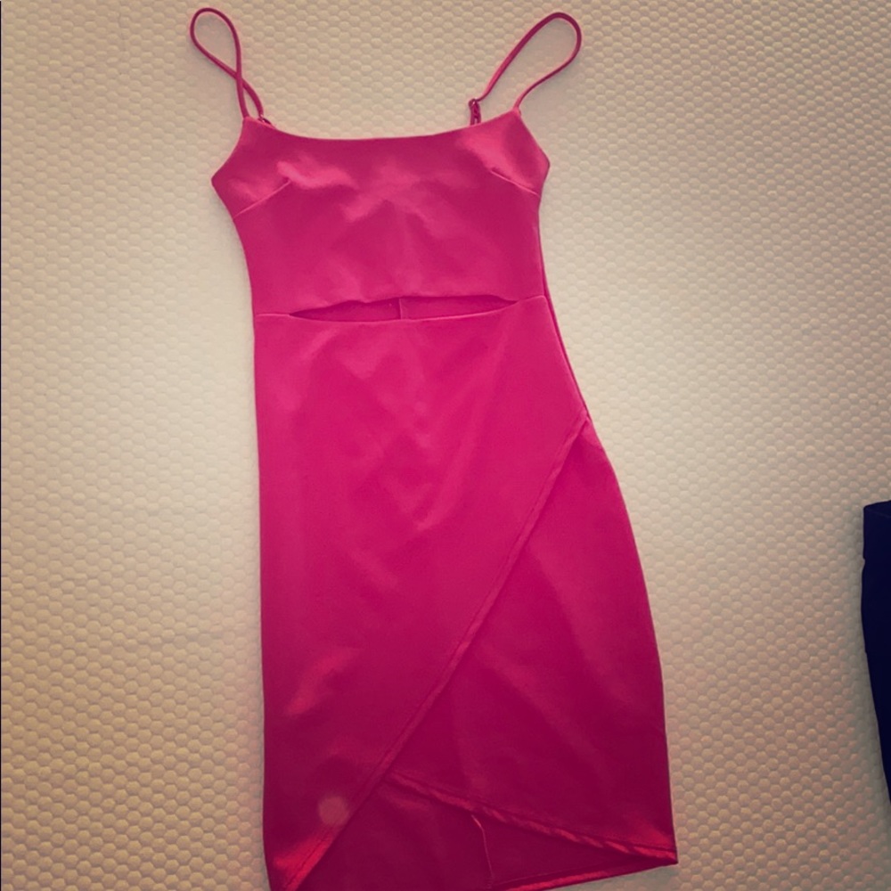 Hot pink lulus dress